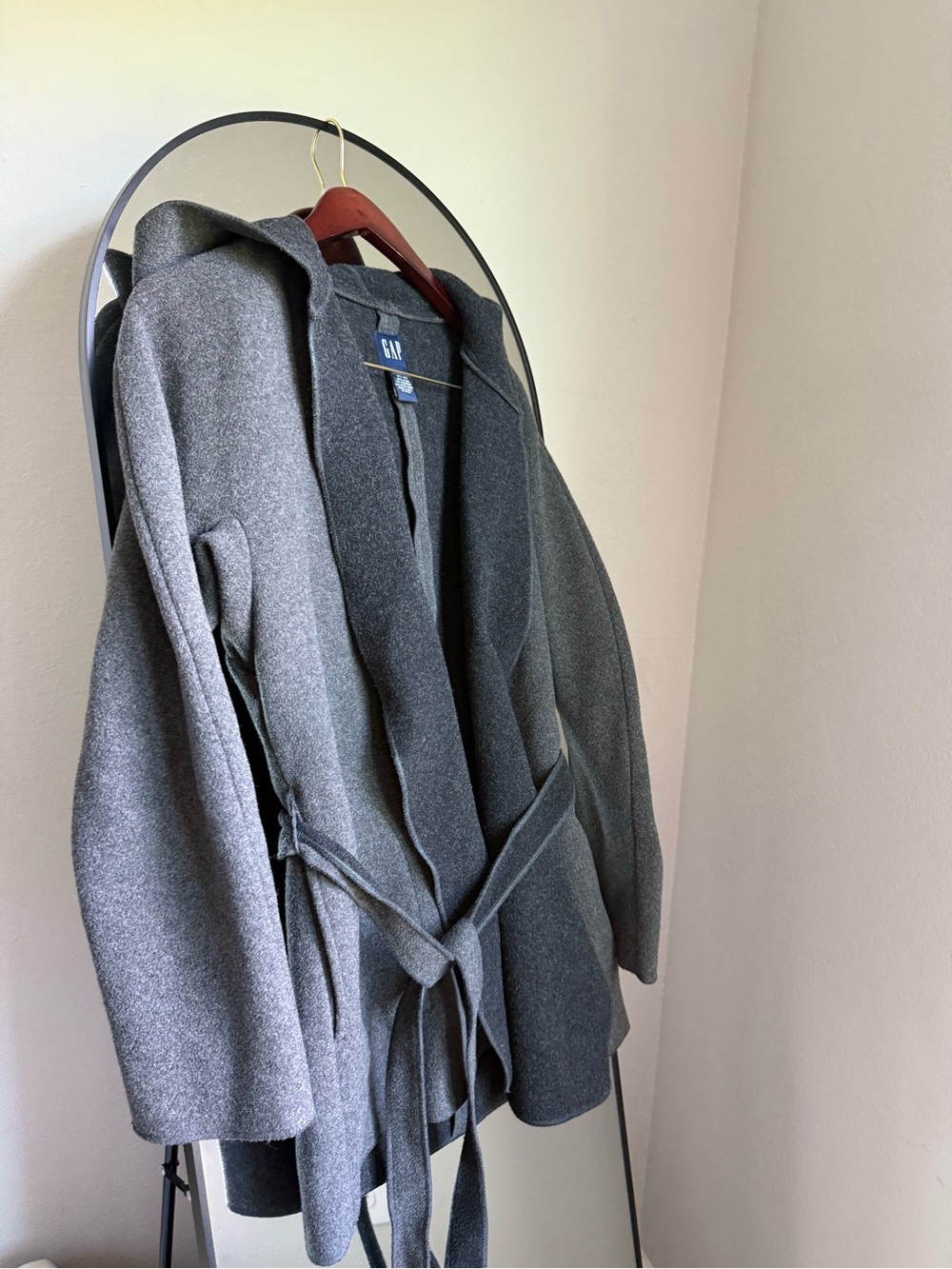 Gap Wool Blend Belted Wrap Coat